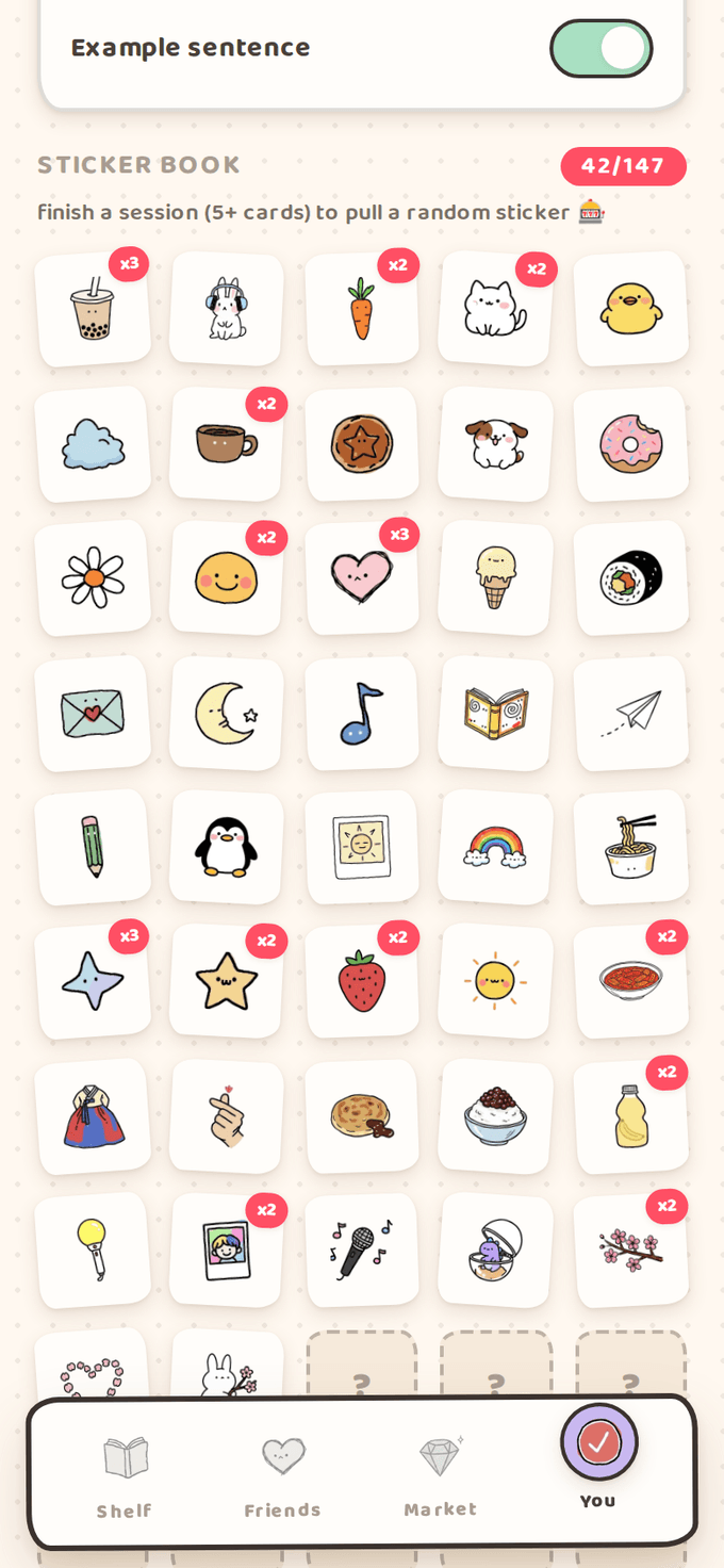 Sticker book